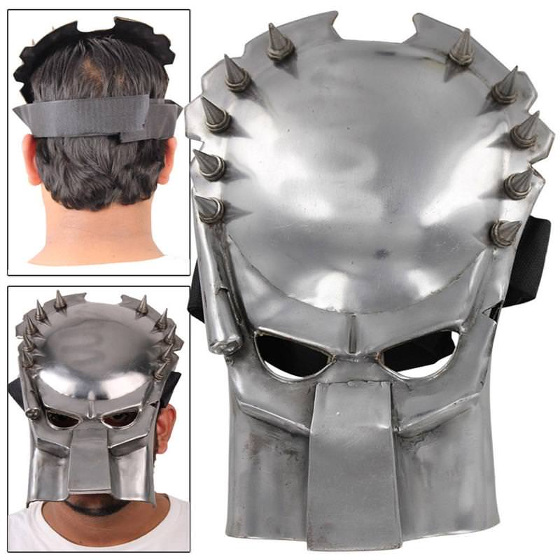 Fantasy Predator Warrior Movie 20g Costume Re-enactment Battle Mask - Tophatter's Army Products & Self Defense Collectible Weapons - Tophatter Daily Deals